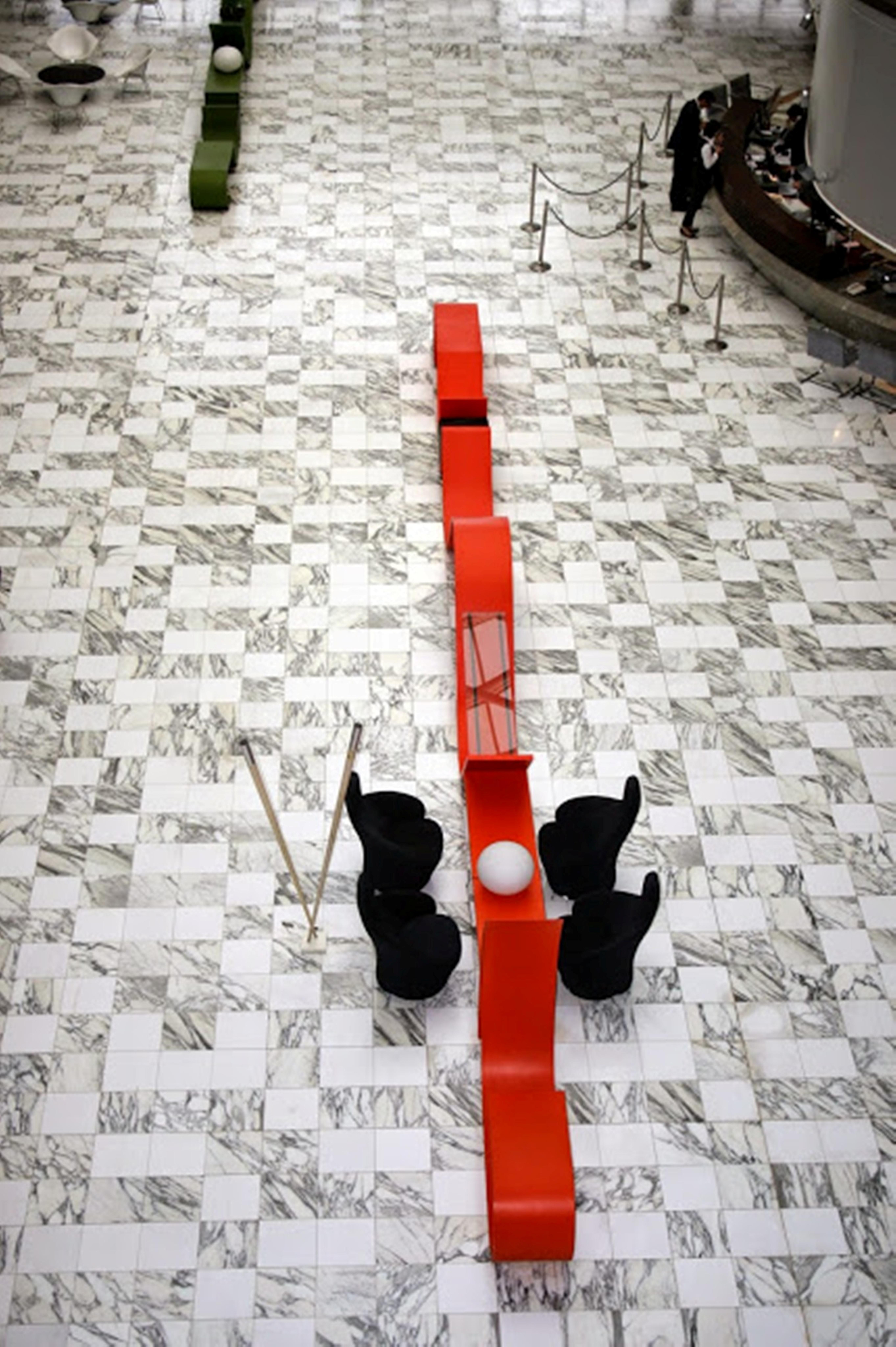 Royal Tulip Brasilia Alvorada Hotel Exterior foto A marble run