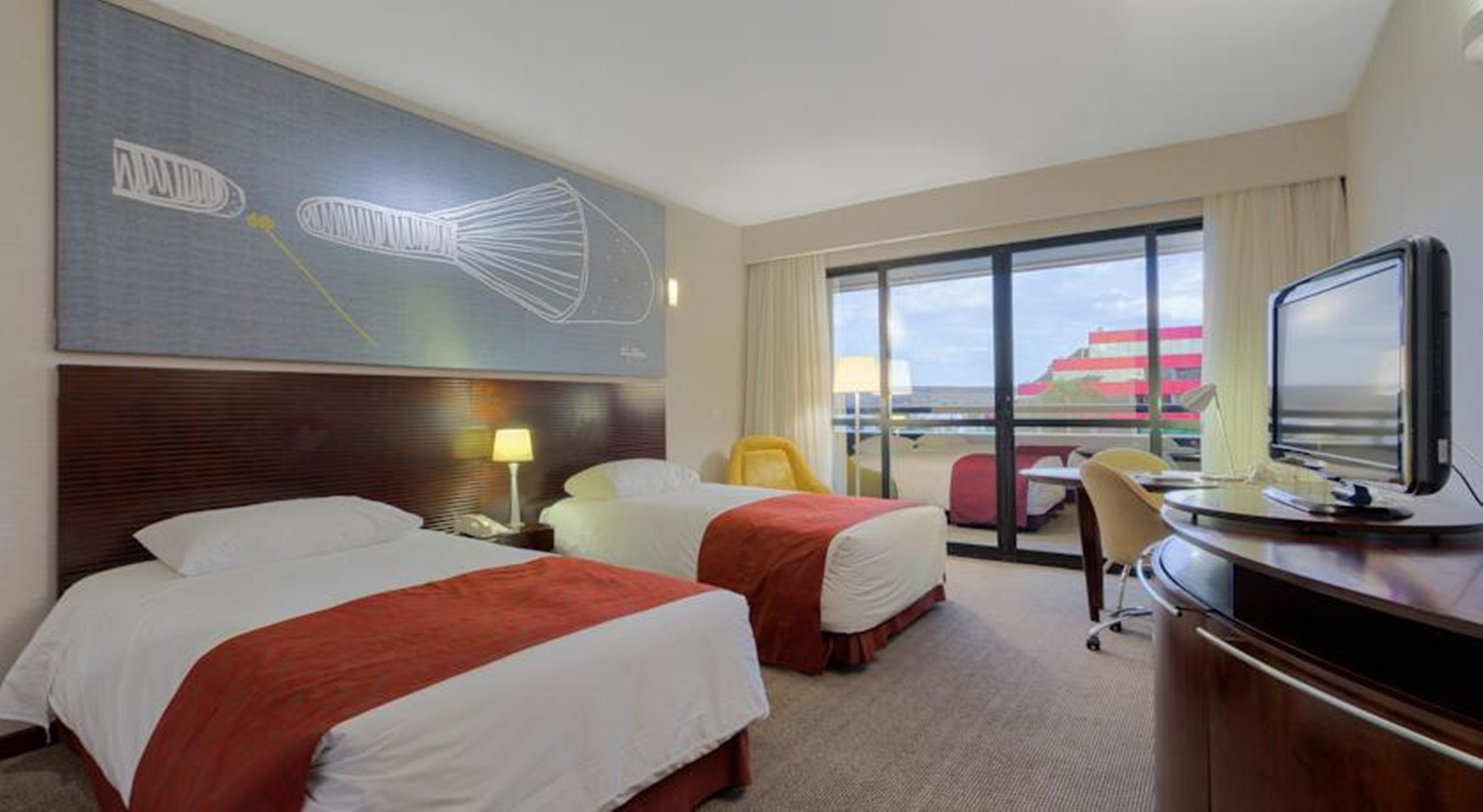 Royal Tulip Brasilia Alvorada Hotel Exterior foto A room at the hotel